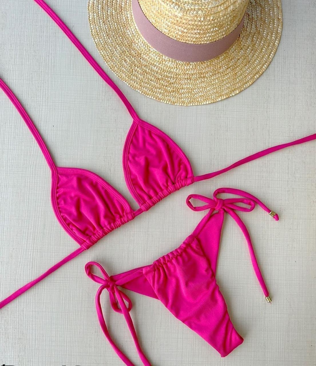 Bikini Cortininha Sunset Glow