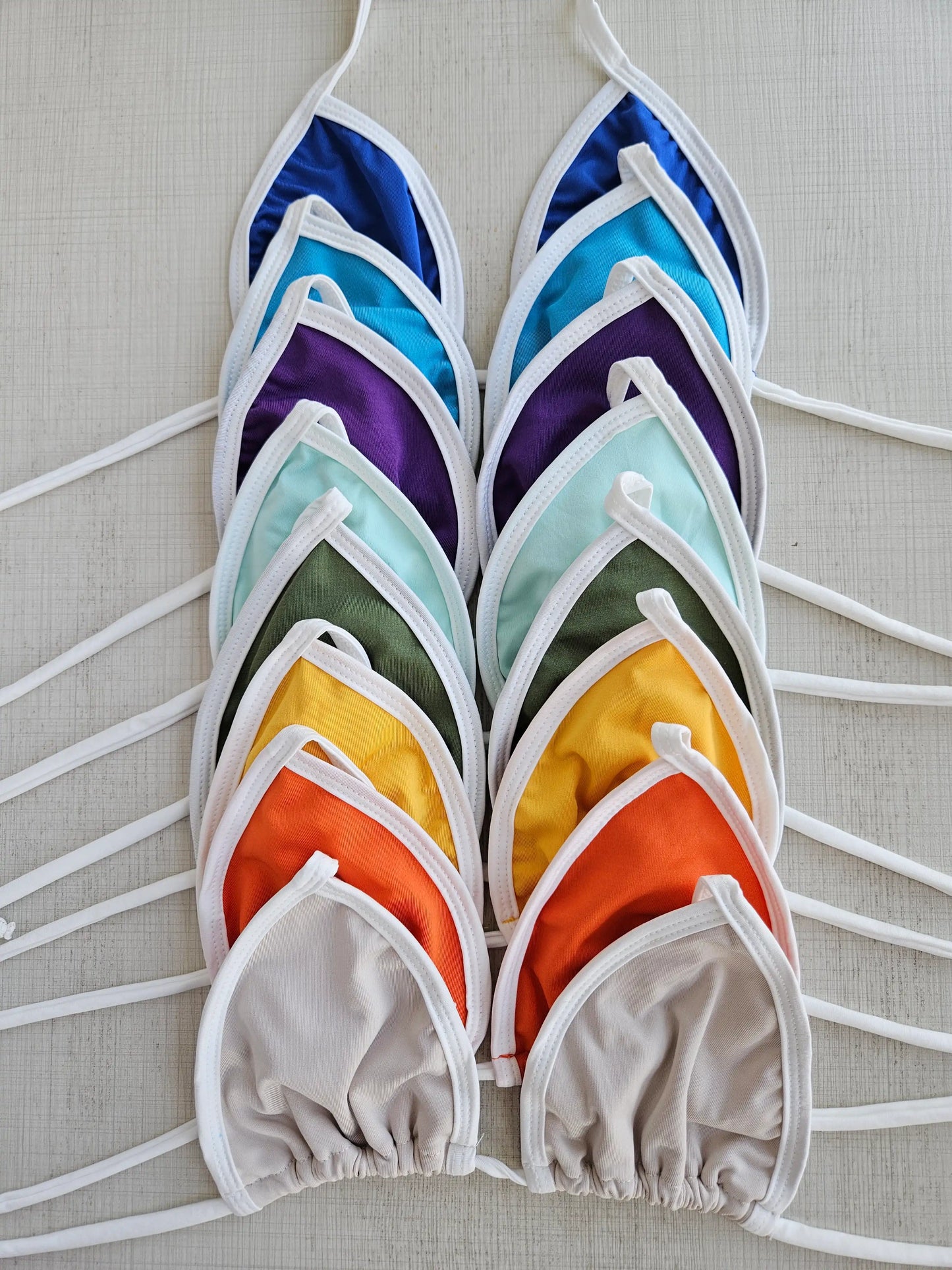 Bikini Cortininha Sunset Glow