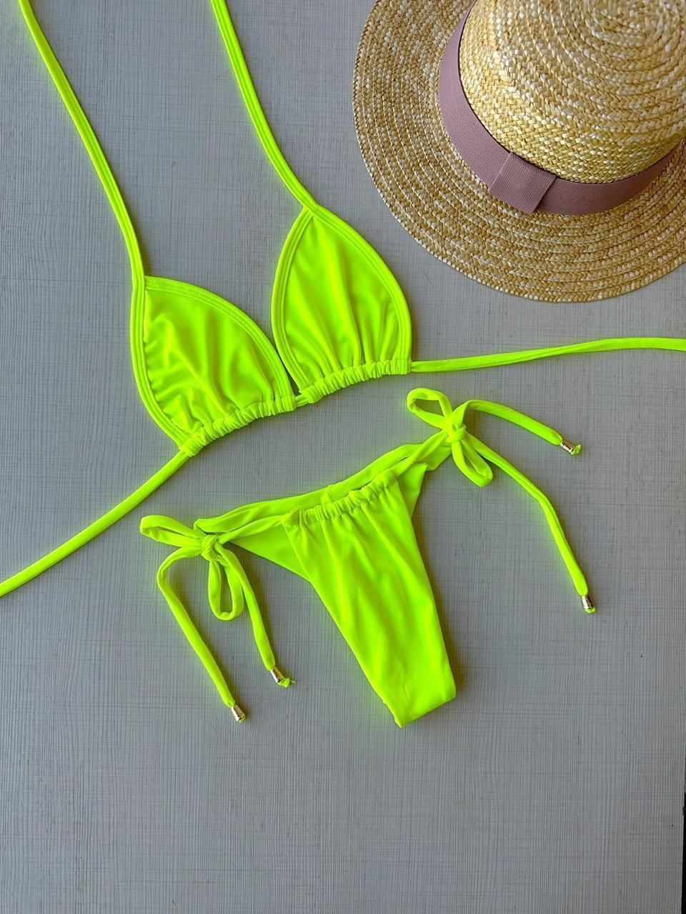 Bikini Cortininha Sunset Glow